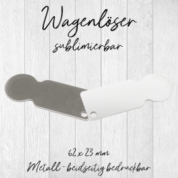 Wagenlöser Metall & Weiß